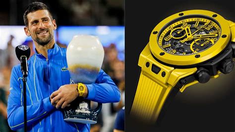 djokovic hublot deal worth|novak Djokovic cincy Hublot watch.